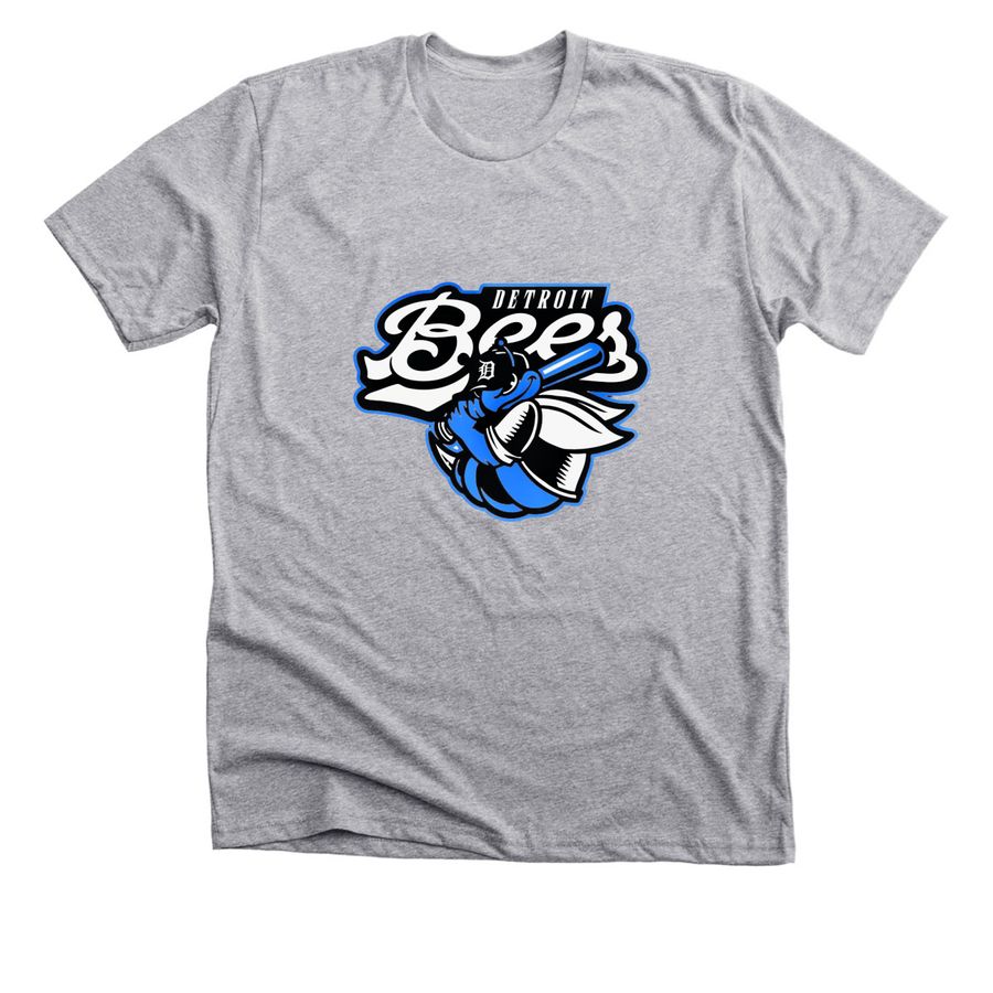 Detroit Bees Spirit Wear, a Athletic Heather Premium Unisex Tee