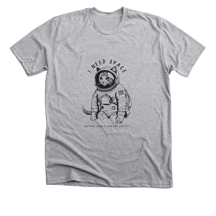 I need space, a Athletic Heather Premium Unisex Tee