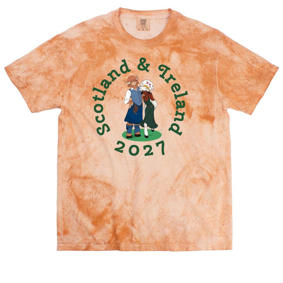 Scotland & Ireland 2027, a Umber Comfort Colors Colorblast Tee