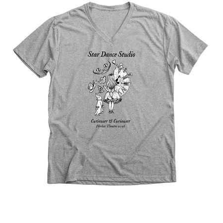 Star Dance Official Merchandise 2026, a Athletic Heather Premium V-Neck Tee