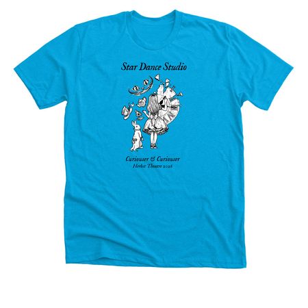 Star Dance Official Merchandise 2026, a Neon Blue Premium Unisex Tee