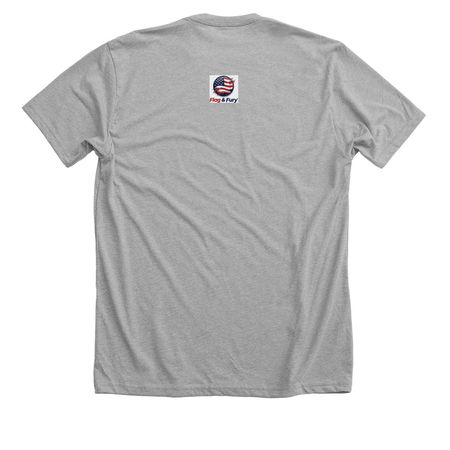 Semper Supra-Always Above, a Athletic Heather Premium Unisex Tee (back-view)
