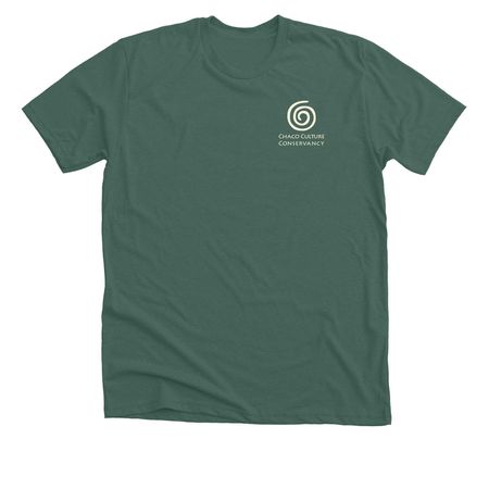Pueblo Bonito / Aztec West Light, a Heather Forest Premium Unisex Tee
