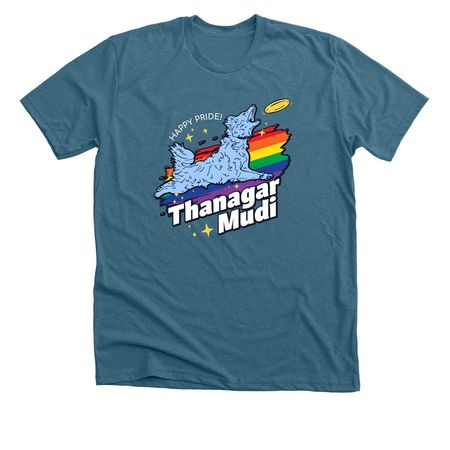 2026 Thanagar Pride (Light), a Heather Deep Teal Premium Unisex Tee