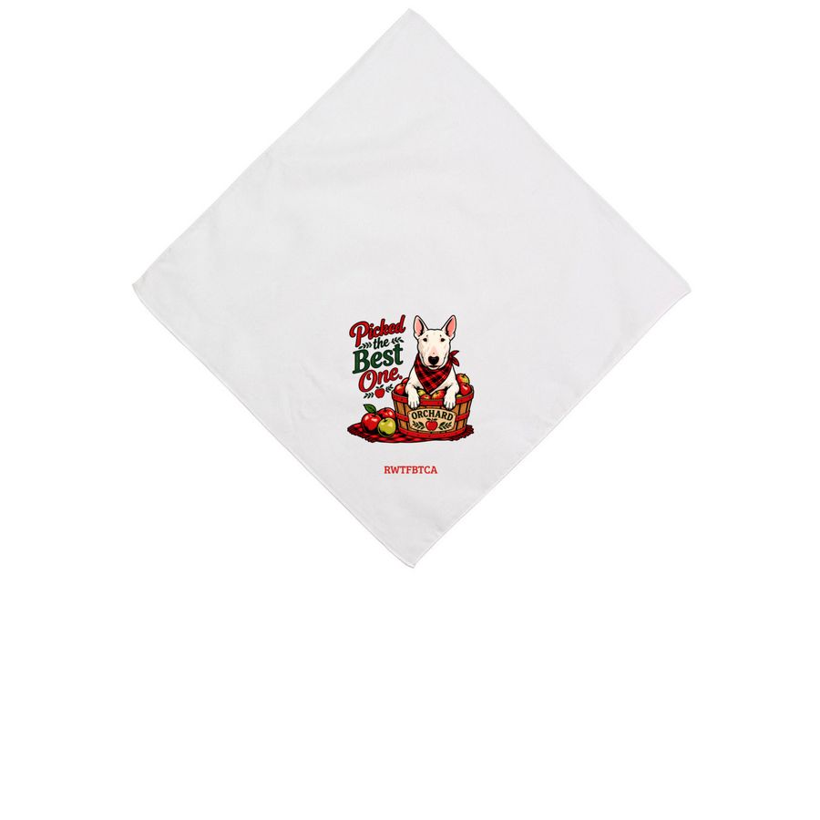 You Picked the Best One, a White Cotton Bandana