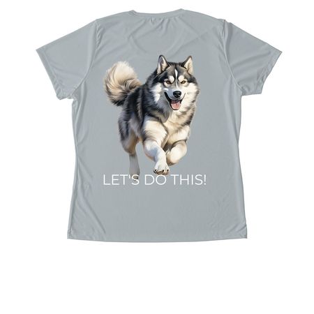 For our future, a Silver Women's Performance Tee