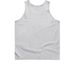 Cotton tank tops, a Sport Grey Classic Unisex Tank Top (back-view)