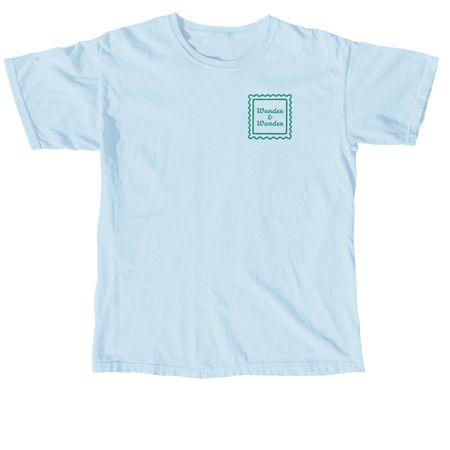 Wonder & Wander, a Chambray Comfort Colors Unisex Tee
