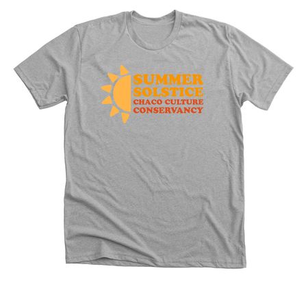 Chaco Conservancy Summer Solstice, a Athletic Heather Premium Unisex Tee