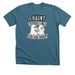 I Haunt the Hastings Public Library, a Heather Deep Teal Premium Unisex Tee