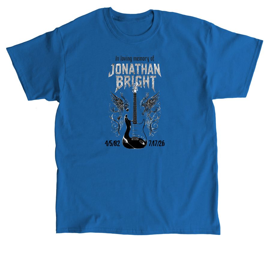 JB Memorial Tee, a Royal Classic Unisex Tee