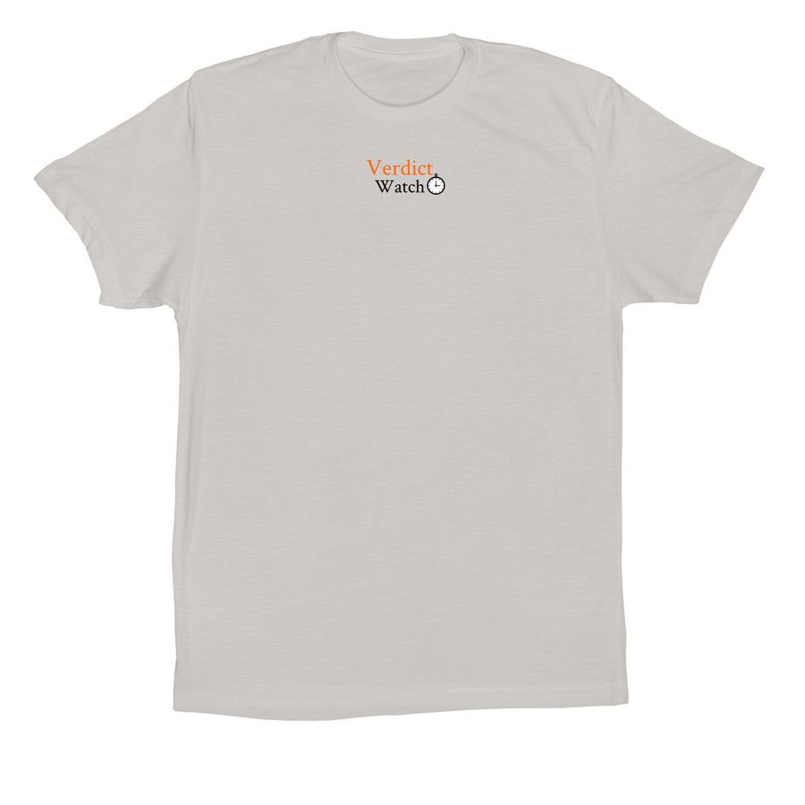 Simple Verdict, a Solid Athletic Grey Premium Cotton Tee