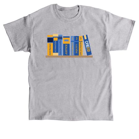 Equity Reads, a Sport Grey Classic Unisex Tee