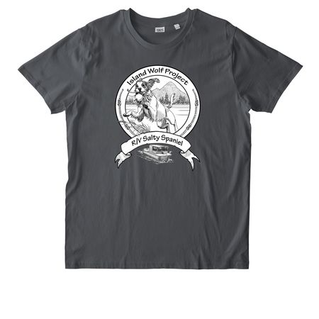 Island Wolf Project, a Anthracite Stanley/Stella Unisex Rocker Tee