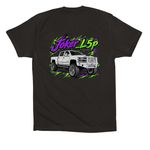 Joker_l5p Swag, a Black Premium Cotton Tee (back-view)