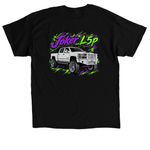 Joker_l5p Swag, a Black Classic Unisex Tee (back-view)
