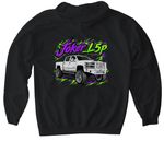 Joker_l5p Swag, a Black Gildan Softstyle Pullover Hoodie (back-view)