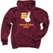 Honkauna Public Library, a Maroon Pullover Hoodie