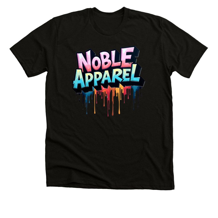Noble apparel 2, a Solid Black Blend Premium Unisex Tee