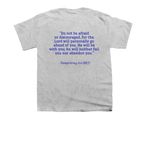 HLH Awareness - Faith, a Sport Grey Youth Unisex Tee (back-view)