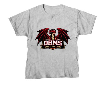 DHMS Spirit Wear, a Sport Grey Youth Unisex Tee