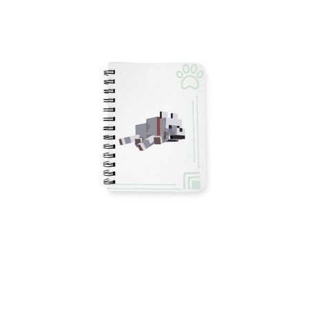 copy book, a White Spiral Notebook