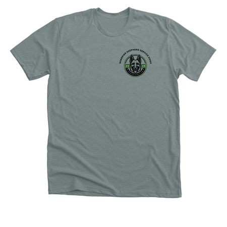 Handler Bites!&nbsp;, a Heather Blue Storm Premium Unisex Tee