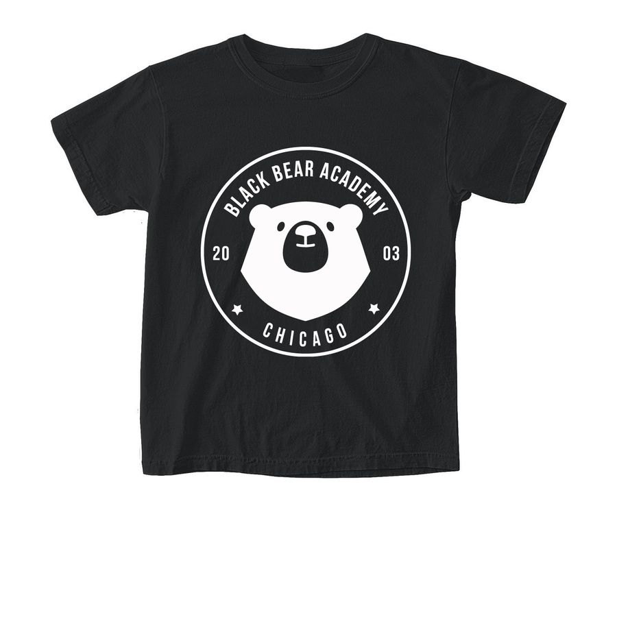 Tee - Large Logo (Youth), a Black Comfort Colors Youth Tee