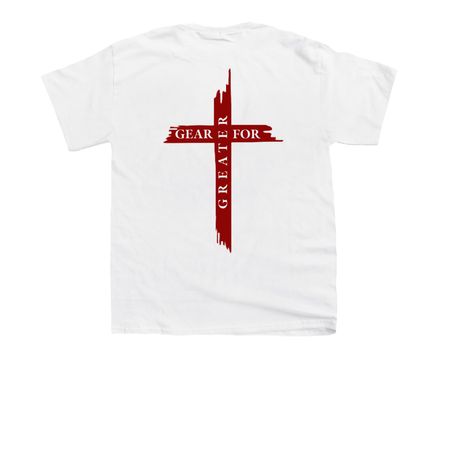 Gear for Greater, a White Youth Unisex Tee