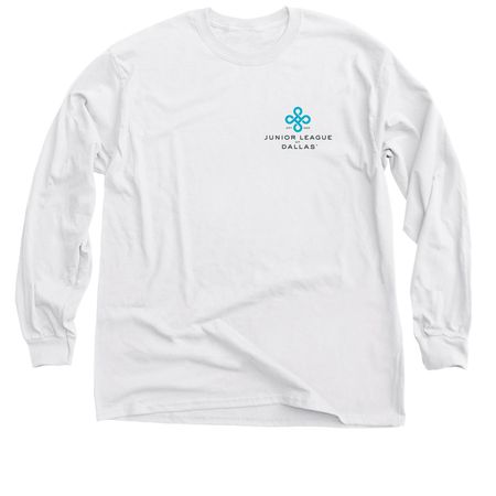 JLD Classic Logo - Light, a White Classic Long Sleeve Tee
