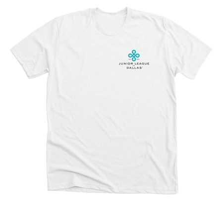 JLD Classic Logo - Light, a Solid White Blend Premium Unisex Tee