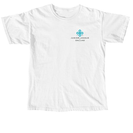 JLD Classic Logo - Light, a White Comfort Colors Unisex Tee