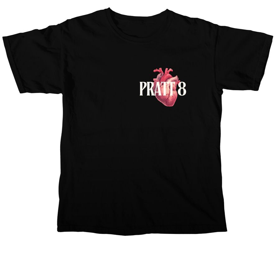Pratt 8 UBC, a Black Comfort Colors Unisex Tee
