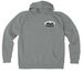 Frisco Film Garage Apparel, a Aluminum Grey Heather Allmade Organic CVC Pullover Hoodie