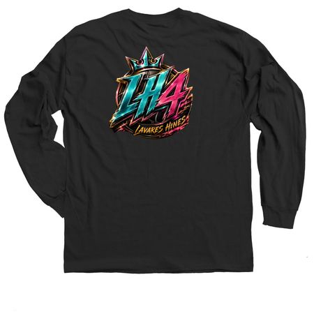 ??LH4 HIM EDITON ??, a Black Classic Long Sleeve Tee