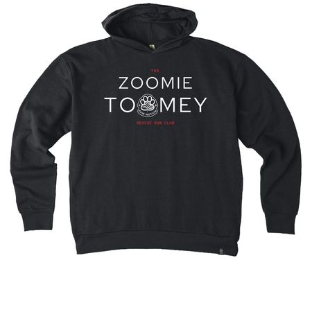 The BLACK PAW Collection, a Black Reclaimist Pullover Hoodie