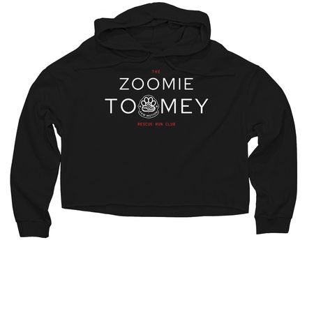 The BLACK PAW Collection, a Black Women?s Lightweight Cropped Hoodie