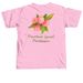 Outside, every day, a Blossom Comfort Colors Unisex Tee (back-view)