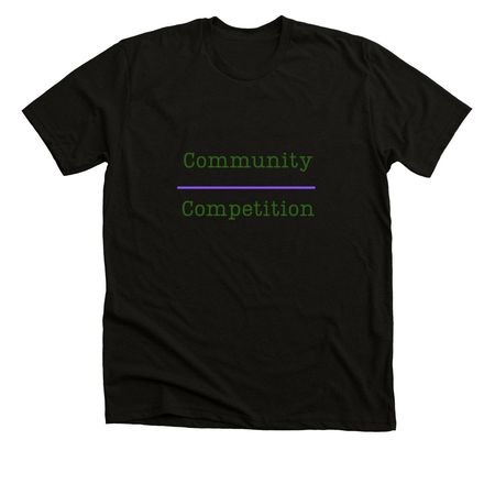 PNW Community/Competition, a Solid Black Blend Premium Unisex Tee