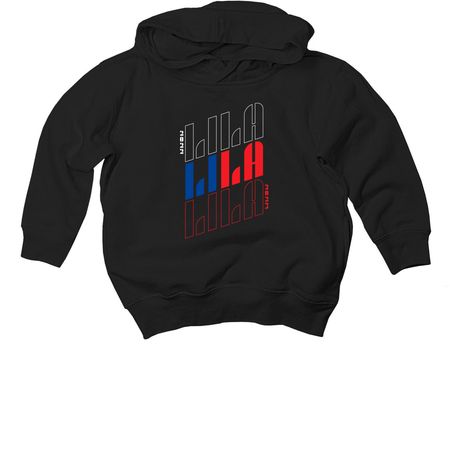 2022 LILA Toddler t-shirt (Black shirt), a Black Toddler Pullover Hoodie