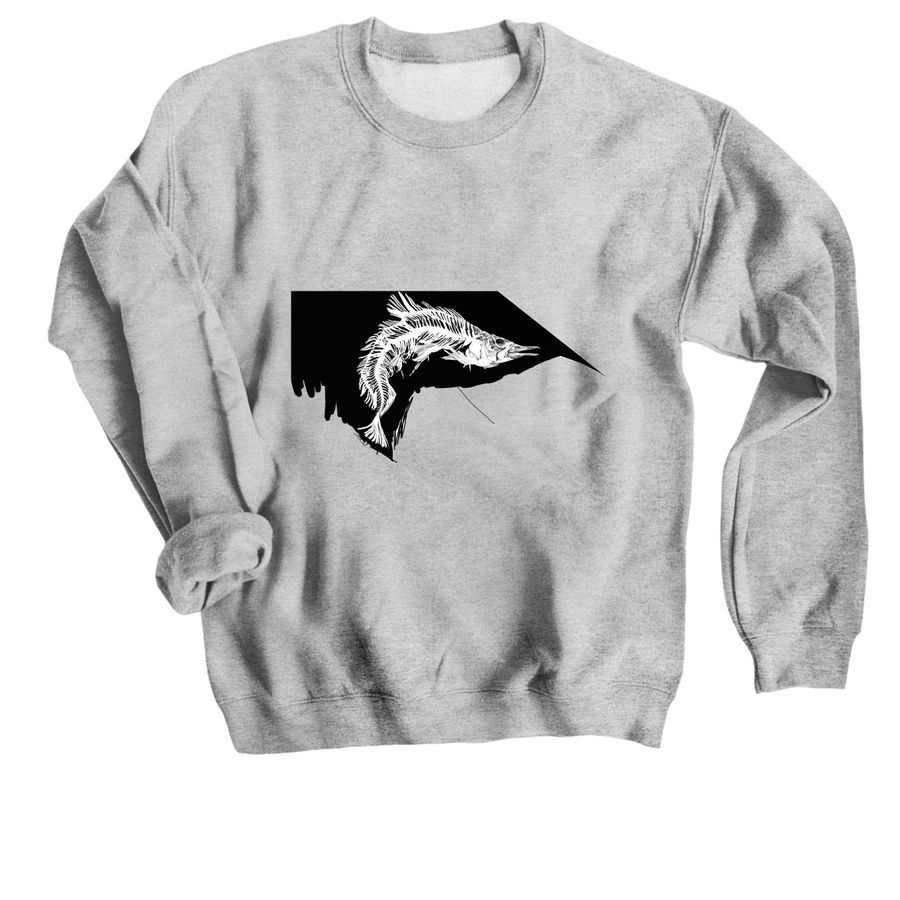 aqua_yum, a Sport Grey Crewneck Sweatshirt