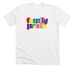 Family Pride, a Solid White Blend Premium Unisex Tee