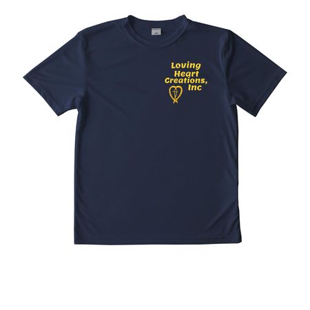 Loving Heart Creations&nbsp;, a True Navy Youth Performance Tee