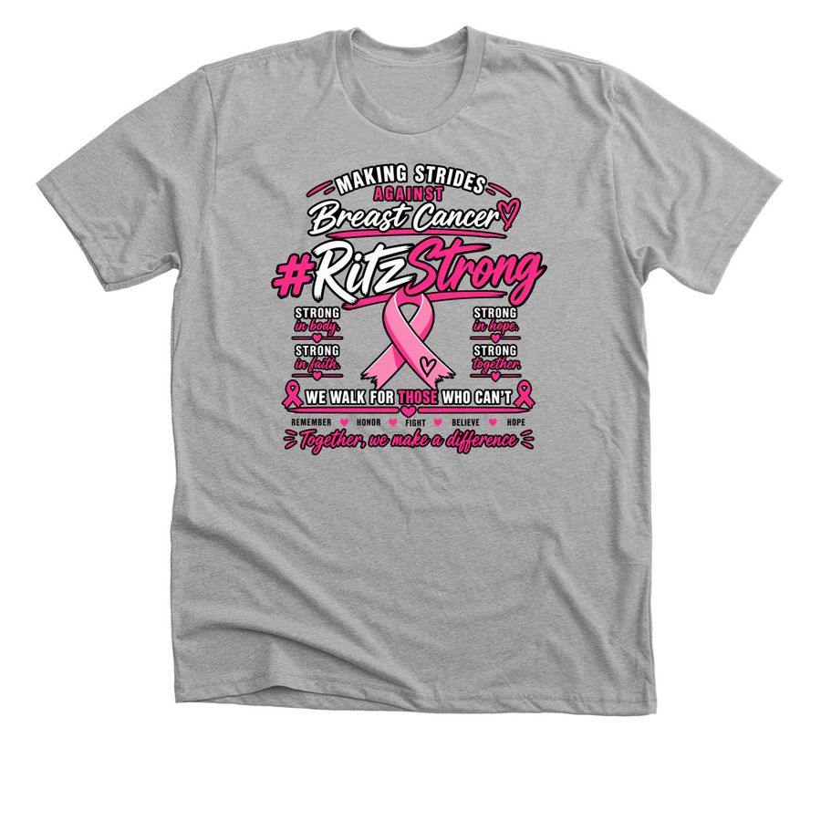 # RitzStrong Shirts, a Athletic Heather Premium Unisex Tee