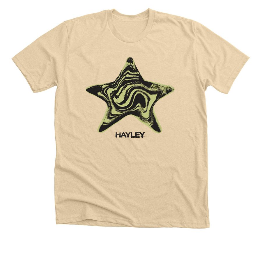 Hayley Williams Graphic Tee, a Heather Soft Cream Premium Unisex Tee