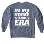 EAP Era, a Blue Jean Comfort Colors Crewneck Sweatshirt (back-view)