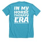EAP Era, a Heather Aqua Premium Unisex Tee (back-view)
