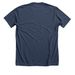 Favorite Subjects, a Heather Navy Premium Unisex Tee (back-view)