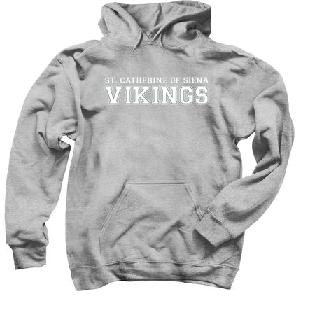 Vintage Varsity, a Sport Grey Pullover Hoodie