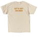 Jack Lushbough - New Sheriff Front, a Sand Classic Unisex Tee (back-view)